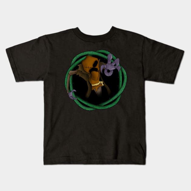 Cable Crow Attack Zardy's maze friday night funkin Kids T-Shirt by Renovich